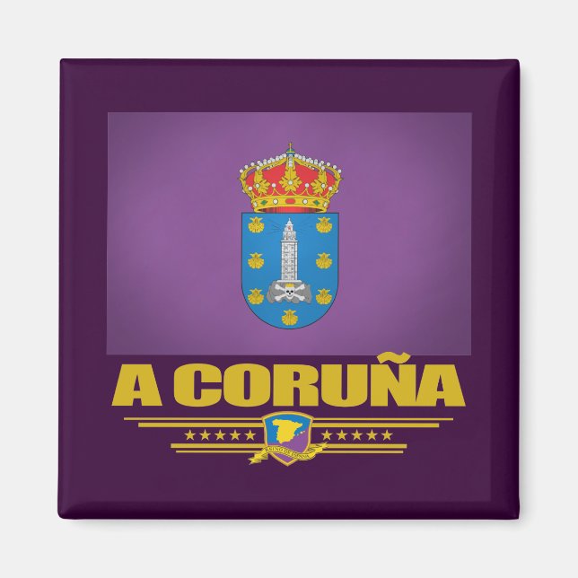 Imán Una coruña (Frente)