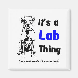 Imán Una cosa del labrador