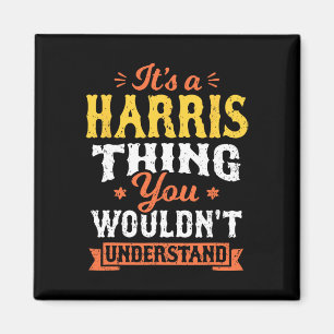 Imán Una cosa Harris que no entenderías del apellido S