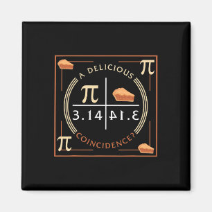 Imán Una Deliciosa Coincidencia Pi Day 3.14 Math
