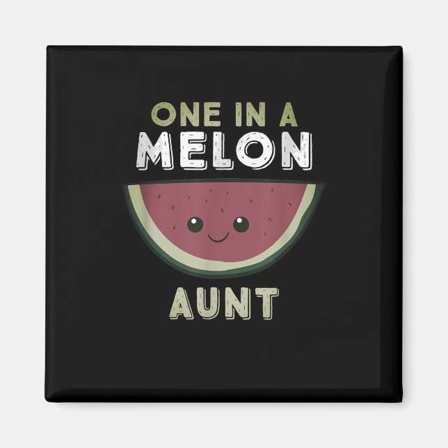 Imán Una En Una Tía De Melón (Frente)