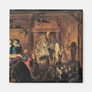 Imán Una escena de la brujería, 1633