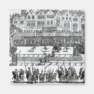 Imán Una escena Jousting