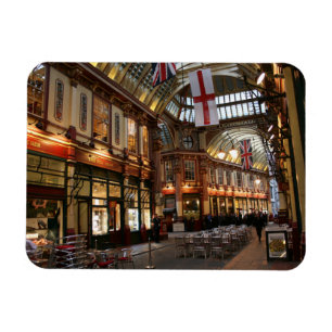 Imán Una escena londinense Leadenhall Market