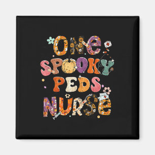 Imán Una espeluznante enfermera de PEDS Halloween Spook