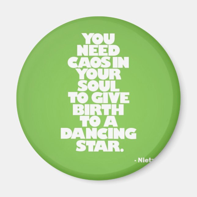 Imán Una estrella bailarina (Frente)