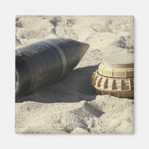 Imán Una exhibición estática de una cáscara converti