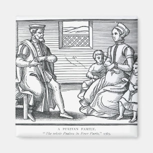 Imán Una familia del puritano