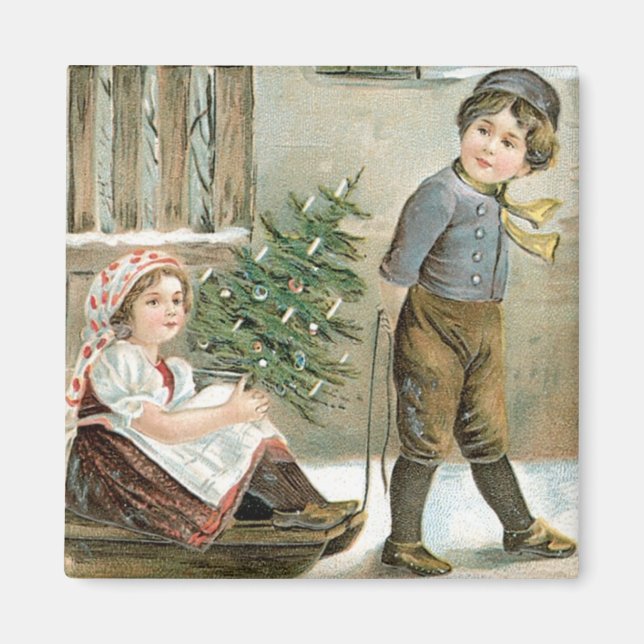 Imán ¡Una Feliz Navidad para ti! (Frente)