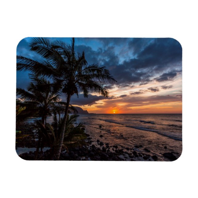 Imán Una hermosa puesta de sol (Horizontal)