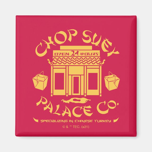 Imán Una historia de Navidades | Chop Suey Palace Co. (Frente)