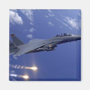 Imán Una huelga Eagle de la fuerza aérea F-15E