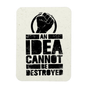 Imán Una idea no puede ser destruida