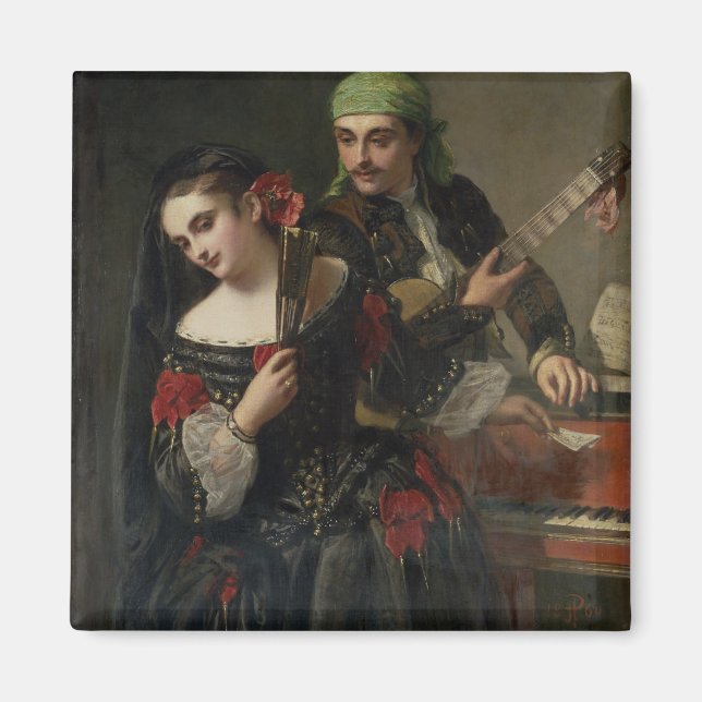 Imán Una lección de música, Sevilla (Frente)