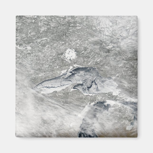 Imán Una manta de hielo relativamente rara (Frente)