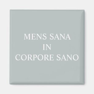 Imán Una Mente Saludable En Un Magnate Corporal Saludab