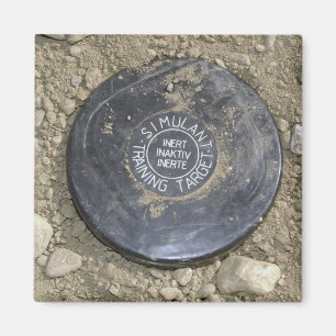 Imán Una mina simulada