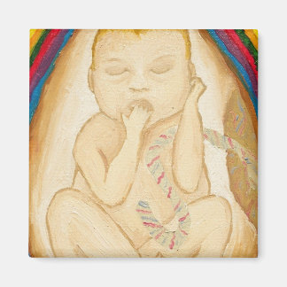 Imán Una Mirada En El Vientre