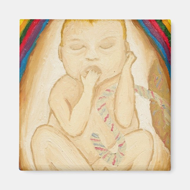 Imán Una Mirada En El Vientre (Frente)