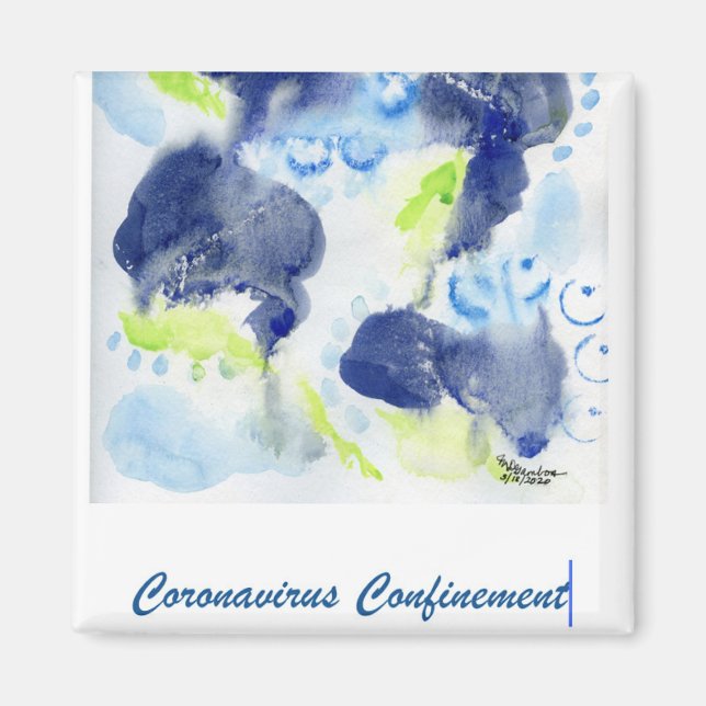 Imán Una mirada más ligera al Coronavirus 2020 (Frente)