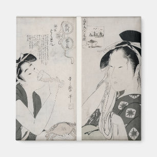 Imán Una mujer impertinente, serie Kyokun oya no