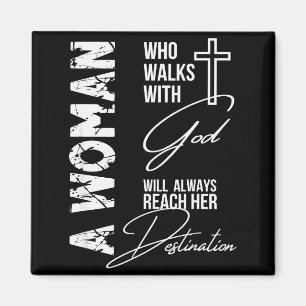 Imán Una mujer que camina con Dios siempre alcanzará su