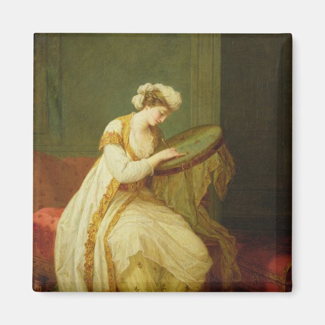Imán Una mujer turca, 1773 (Frente)
