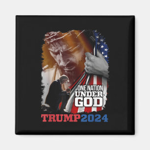 Imán Una nación bajo la presidencia de Dios Trump 2024
