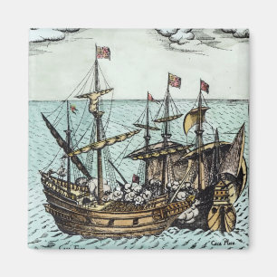 Imán Una nave de tesoro española