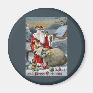 Imán Una navidad brillante y feliz