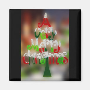 Imán Una Navidad Muy Feliz