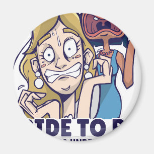 Imán Una Novia Graciosa Para Que Todo Esté Bajo Control