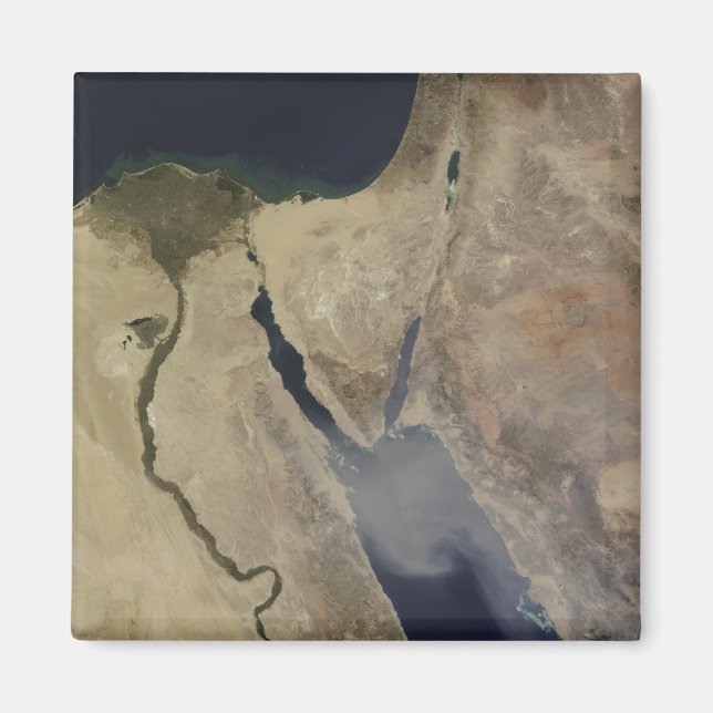 Imán Una nube de polvo de bronceado de Arabia Saudita (Frente)