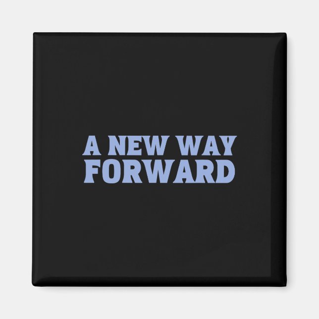 Imán Una nueva forma de avanzar Kamala Harris Wheimer 2 (Frente)