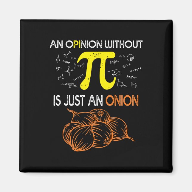 Imán Una Opinión Sin Pi Es Solamente Un Gracioso Pi Da (Frente)