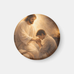 Imán Una oración de rodillas con Jesús
