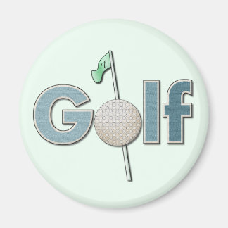 Imán Una palabra: golf