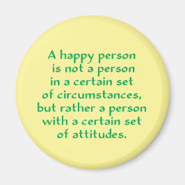 Imán Una persona feliz no es una persona en un determin