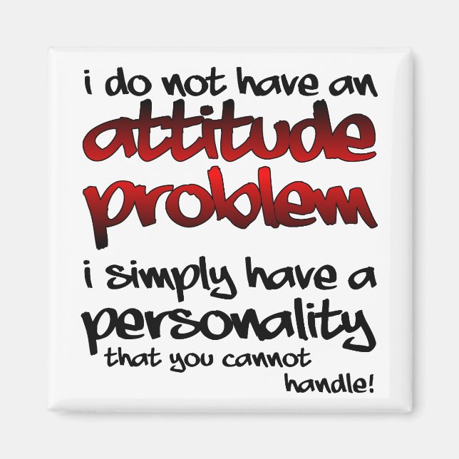 Imán Una personalidad a la que no se puede manejar el d (Frente)