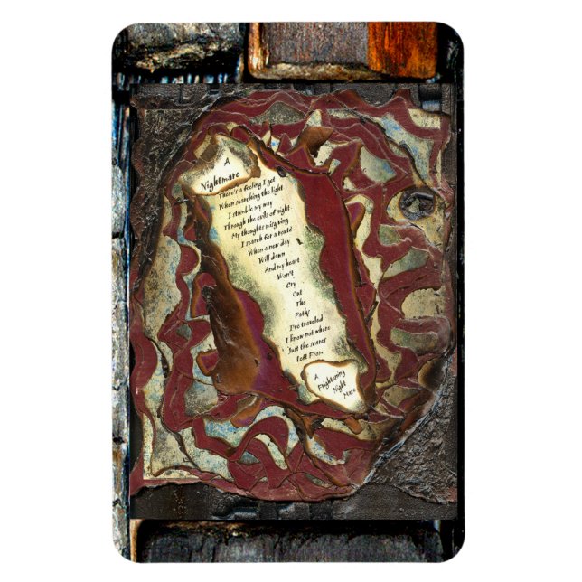 Imán Una pesadilla (Vertical)