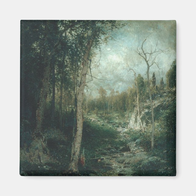 Imán Una Pintura De Compensación Antigua (1881) - Magne (Frente)