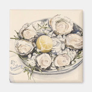 Imán Una placa de ostras 2012