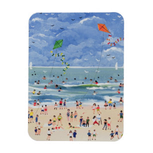Imán Una playa de Cornualles