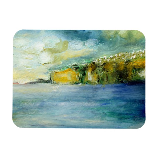 Imán Una postal de Madeira 2014 (Horizontal)