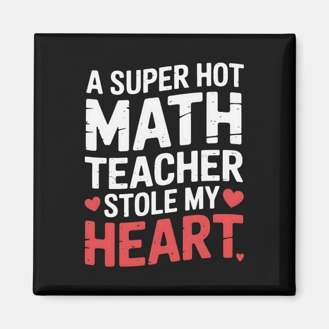 Imán Una profesora de matemáticas supercaliente robó mi (Frente)