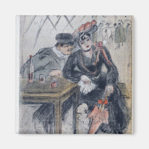 Imán Una prostituta y su cliente