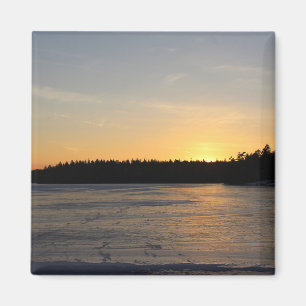 Imán Una puesta del sol congelada