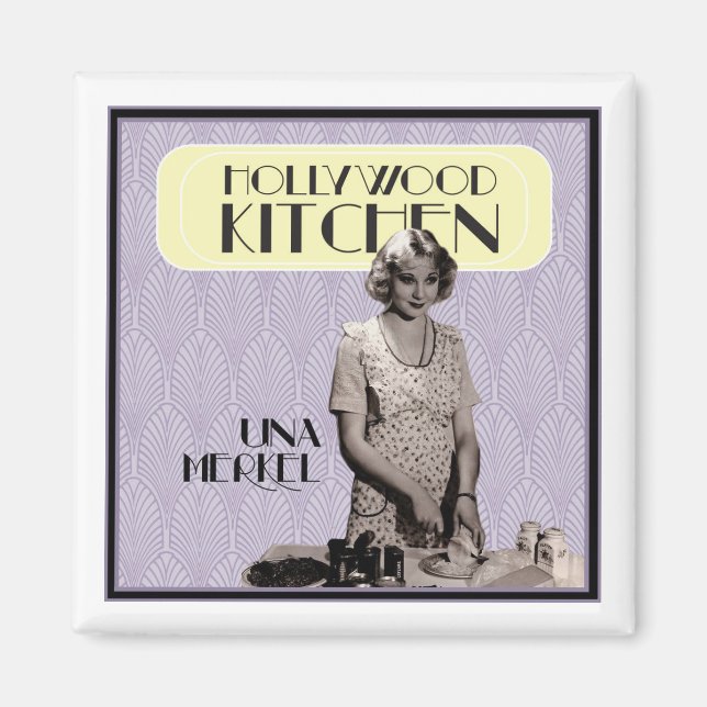 Imán "Una" Refrigerador Magnet (Frente)