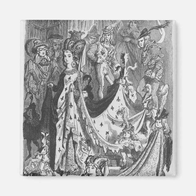 Imán Una reina (Frente)