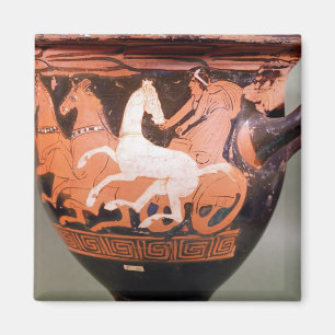 Imán Una rojo-figura krater de la campana